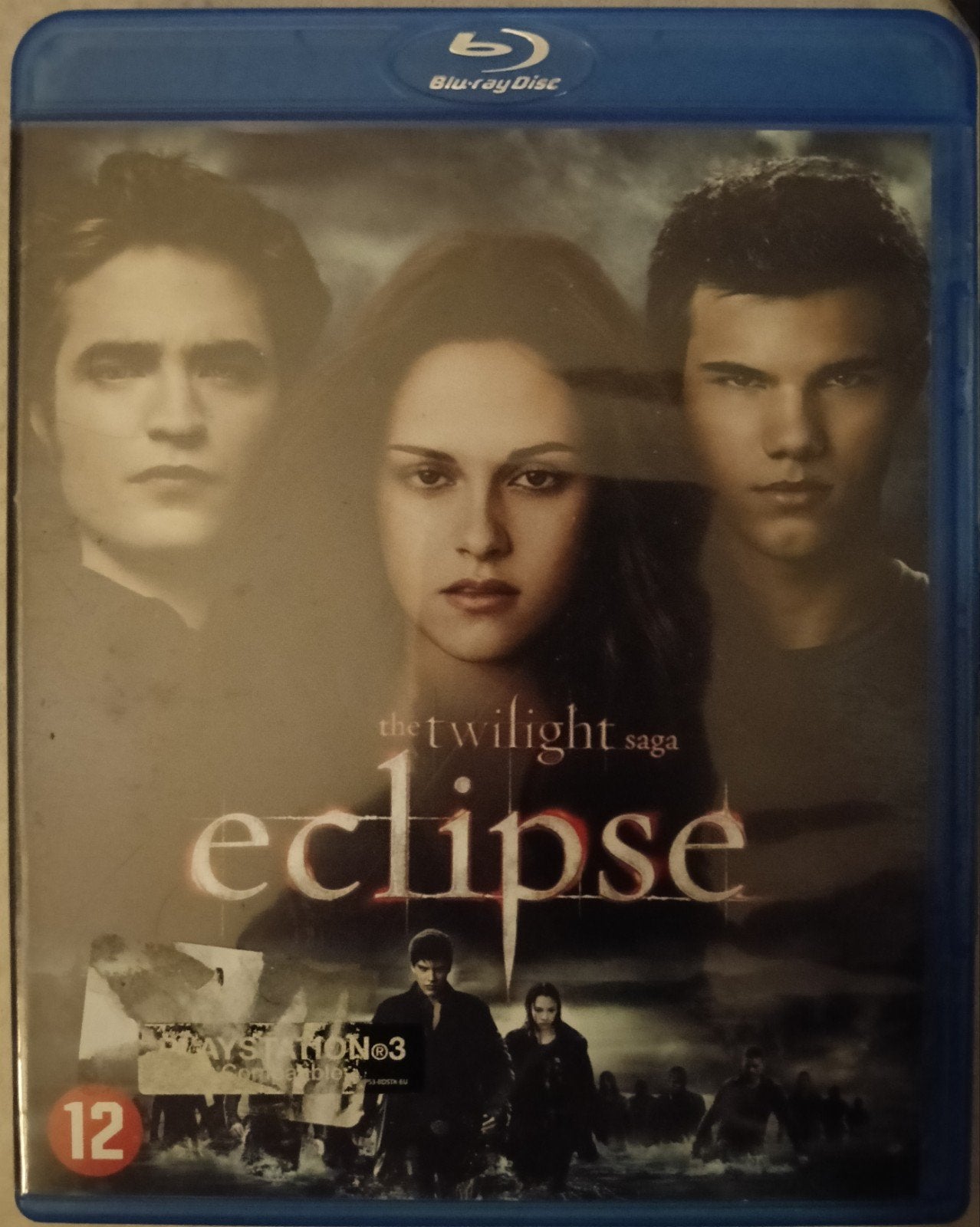 Twilight Saga Eclipse bluray, Ophalen of Verzenden, Zo goed als nieuw, Drama