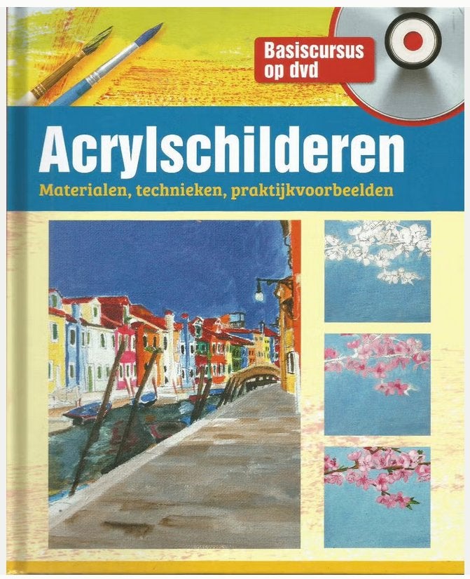 Acryl schilderen basiscursus op dvd, Ophalen of Verzenden, Nieuw, Tekenen en Schilderen