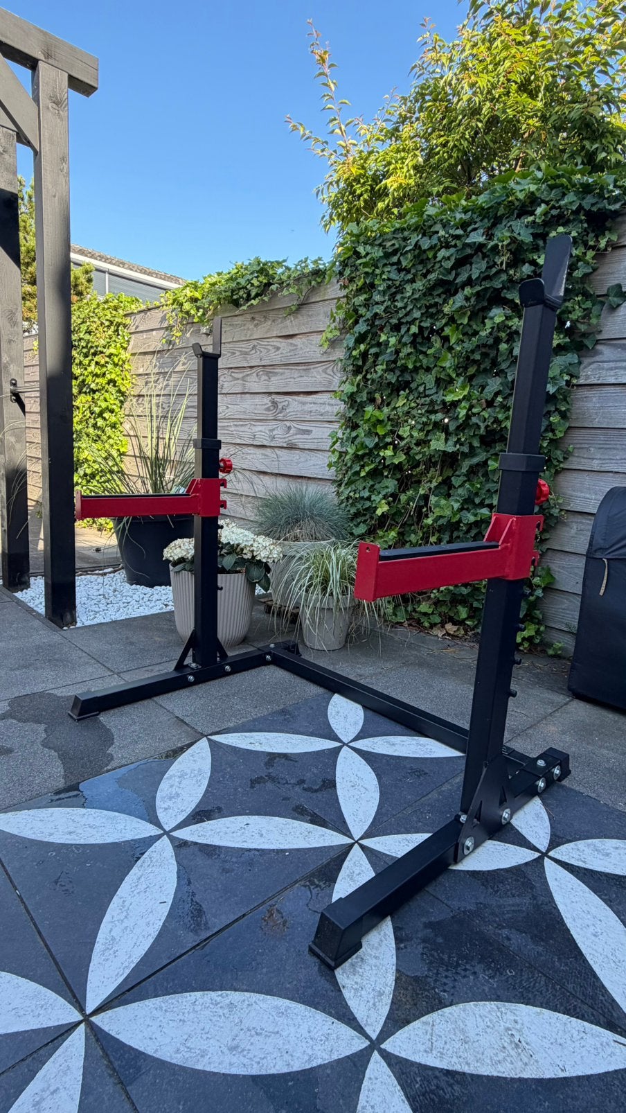 Pivot Fitness Squat Rek, Sport en Fitness, Fitnessapparatuur, Zo goed als nieuw, Krachtstation, Armen, Rug, Ophalen of Verzenden