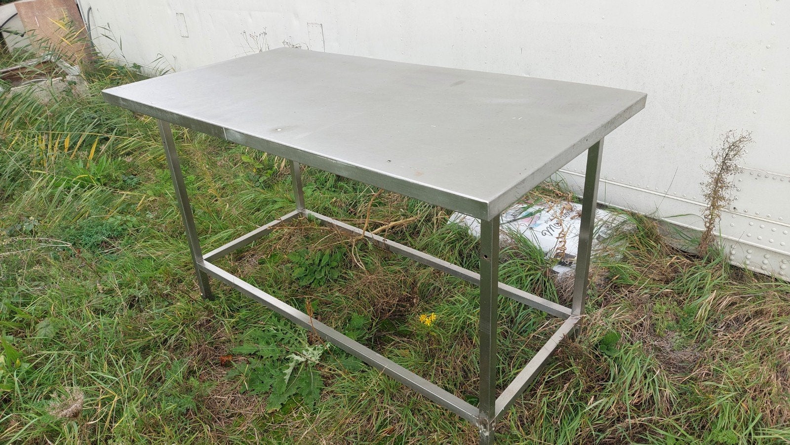 rvs horeca tafel, Ophalen, Gebruikt, Metaal