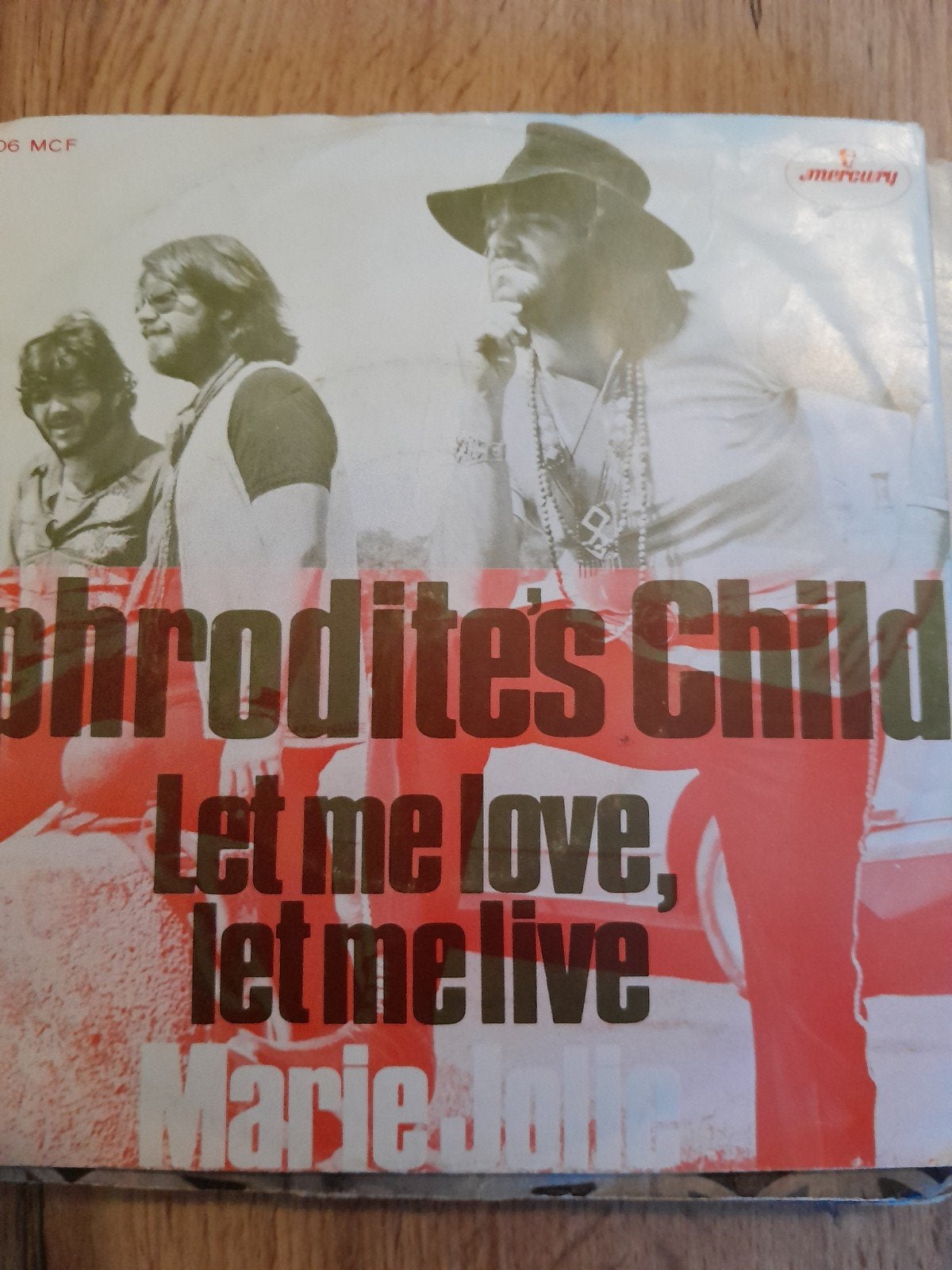 aphrodite child 7inch let me live let me love, Ophalen of Verzenden, Zo goed als nieuw, Pop