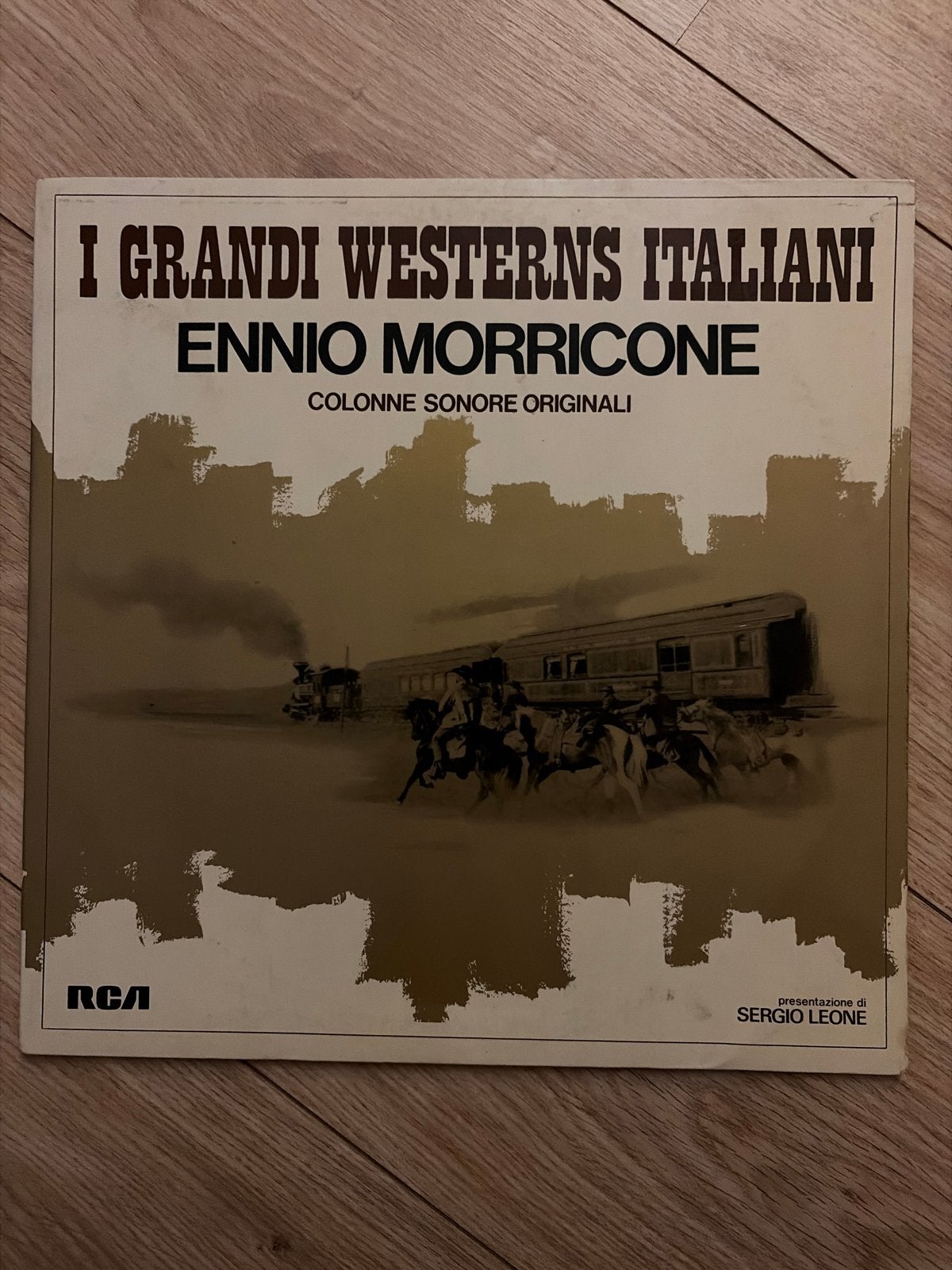 Ennio Morricone - I Grandi Westerns Italiani LP, Cd's en Dvd's, LP, Gebruikt, Originele persing, Ophalen of Verzenden