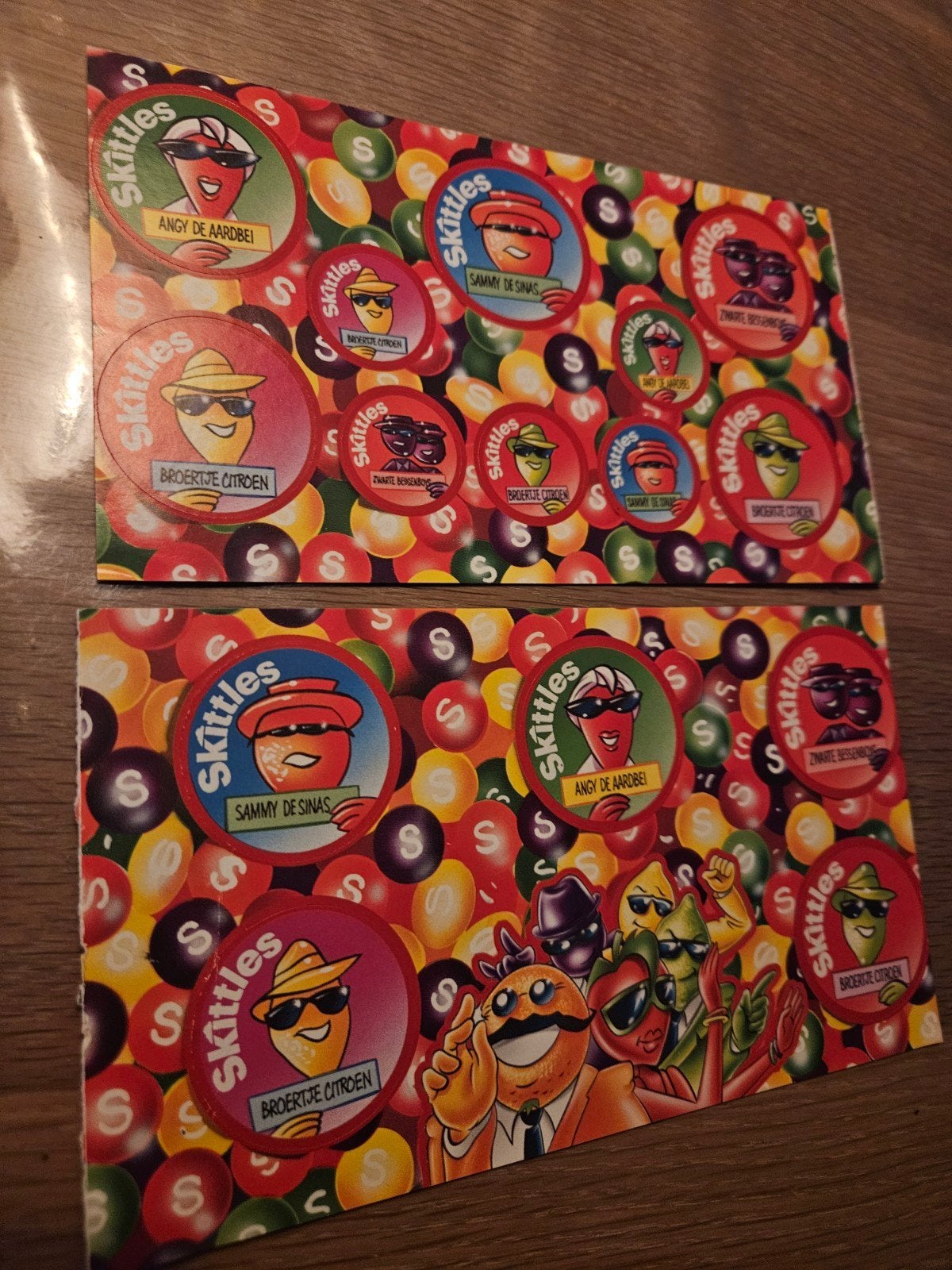 Skittles stickers, Ophalen of Verzenden
