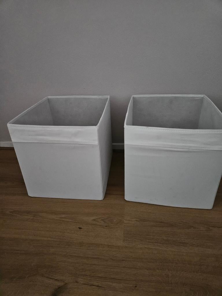 IKEA DRÖNA Bakken - Wit (2 stuks), Overige materialen, Minder dan 50 cm, Minder dan 50 cm, Ophalen of Verzenden