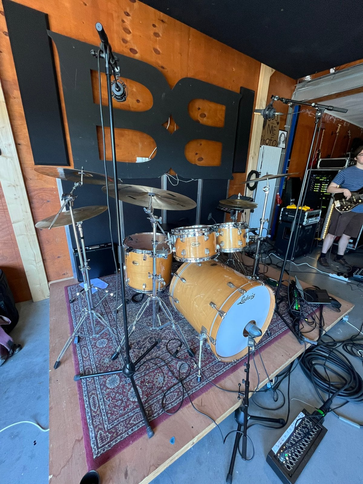 Ludwig Centennial Drumstel - 10x7, 12x8, 16x14, 22x20, Muziek en Instrumenten, Drumstellen en Slagwerk, Ophalen, Zo goed als nieuw