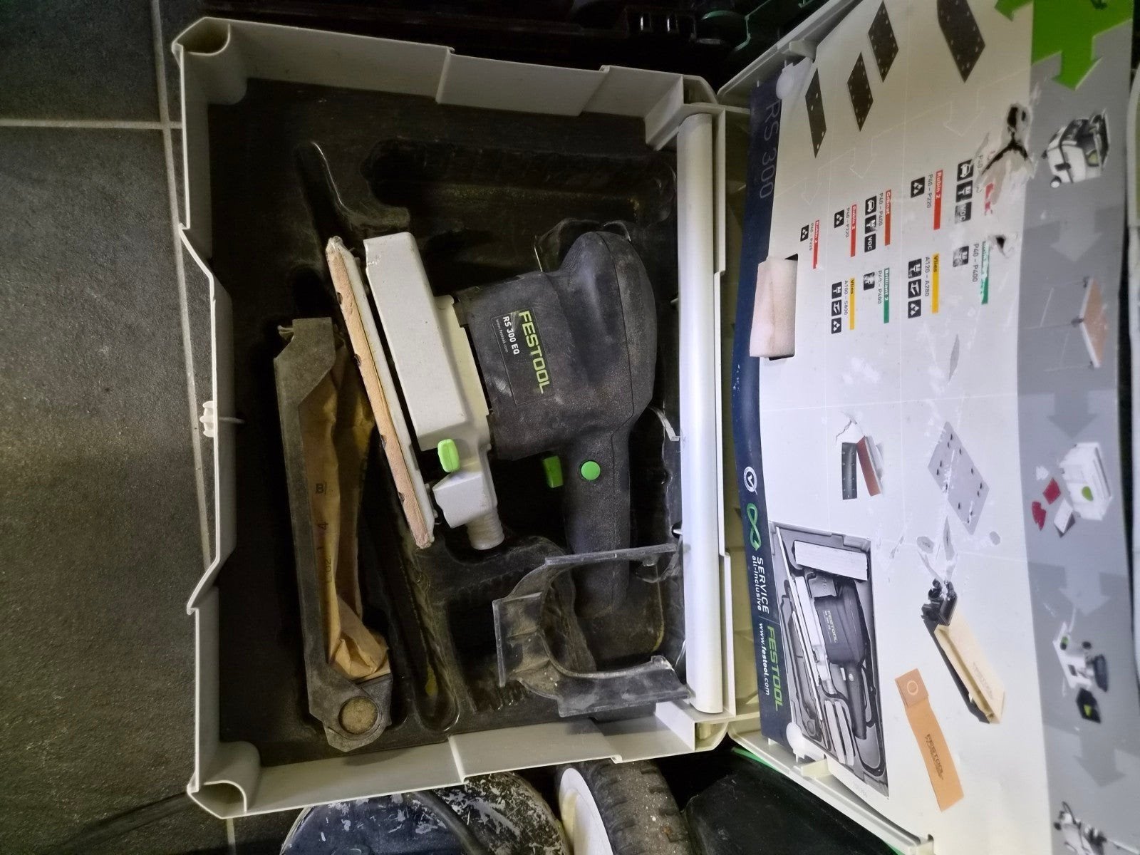 Festool RS300EQ schuurmachine vlakschuurmachine, Ophalen, Minder dan 600 watt, Excentrische schuurmachine