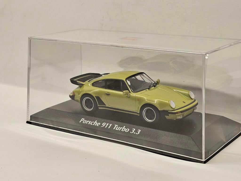 Maxichamps Porsche 911 930 Turbo 3.3 1:43, Hobby en Vrije tijd, Modelauto's | 1:43, Auto, Nieuw, Ophalen of Verzenden, MiniChamps