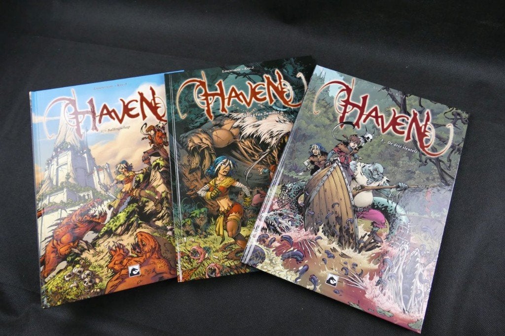 Haven deel 1 t/m 3, Meerdere stripboeken, Verzenden, Zo goed als nieuw