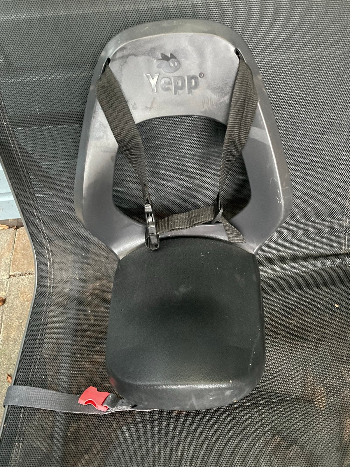 Yepp Junior Easyfit fietszitje voor elektrische fiets, Ophalen, Achterzitje, 22 t/m 36 kg, Gebruikt