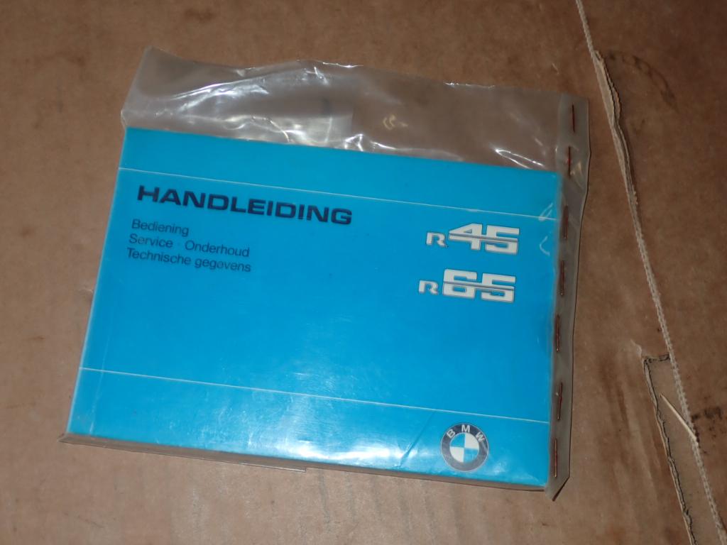 BMW R45 R65 Eigenaars Handleiding, Motoren, Verzenden