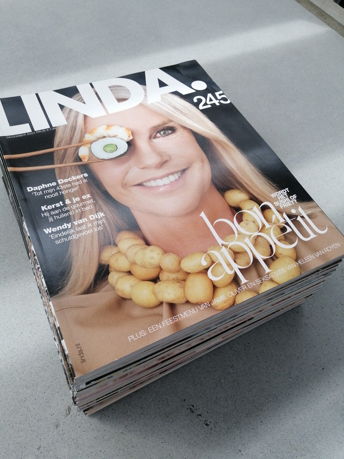 LINDA. Magazine collectie - diverse edities, Ophalen of Verzenden, Gelezen, Damesbladen