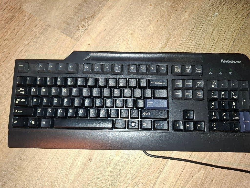 Lenovo KU-0225 usb-keyboard, Gebruikt, Ophalen of Verzenden, Qwerty, Numeriek gedeelte