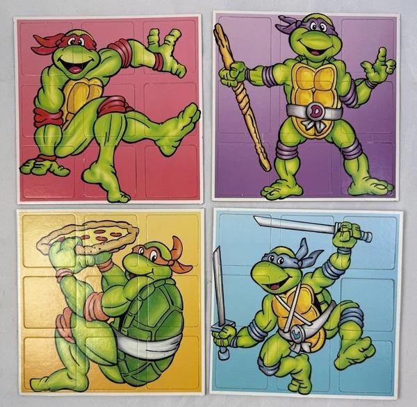 TMNT Pizza-Memo 1991 Vintage Teenage Mutant Ninja Turtles, Coolsingel 104, 3011 AG Rotterdam, Netherlands, Verzenden, Een of twee spelers