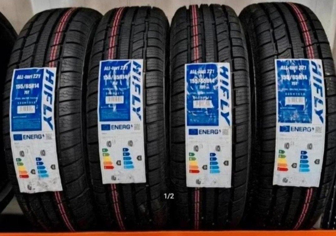 Nieuwe all season banden 155/65R14 1556514 incl montage, Auto-onderdelen, Banden en Velgen, Ophalen, 14 inch, 155 mm, Info@bandenserviceraalte.nl