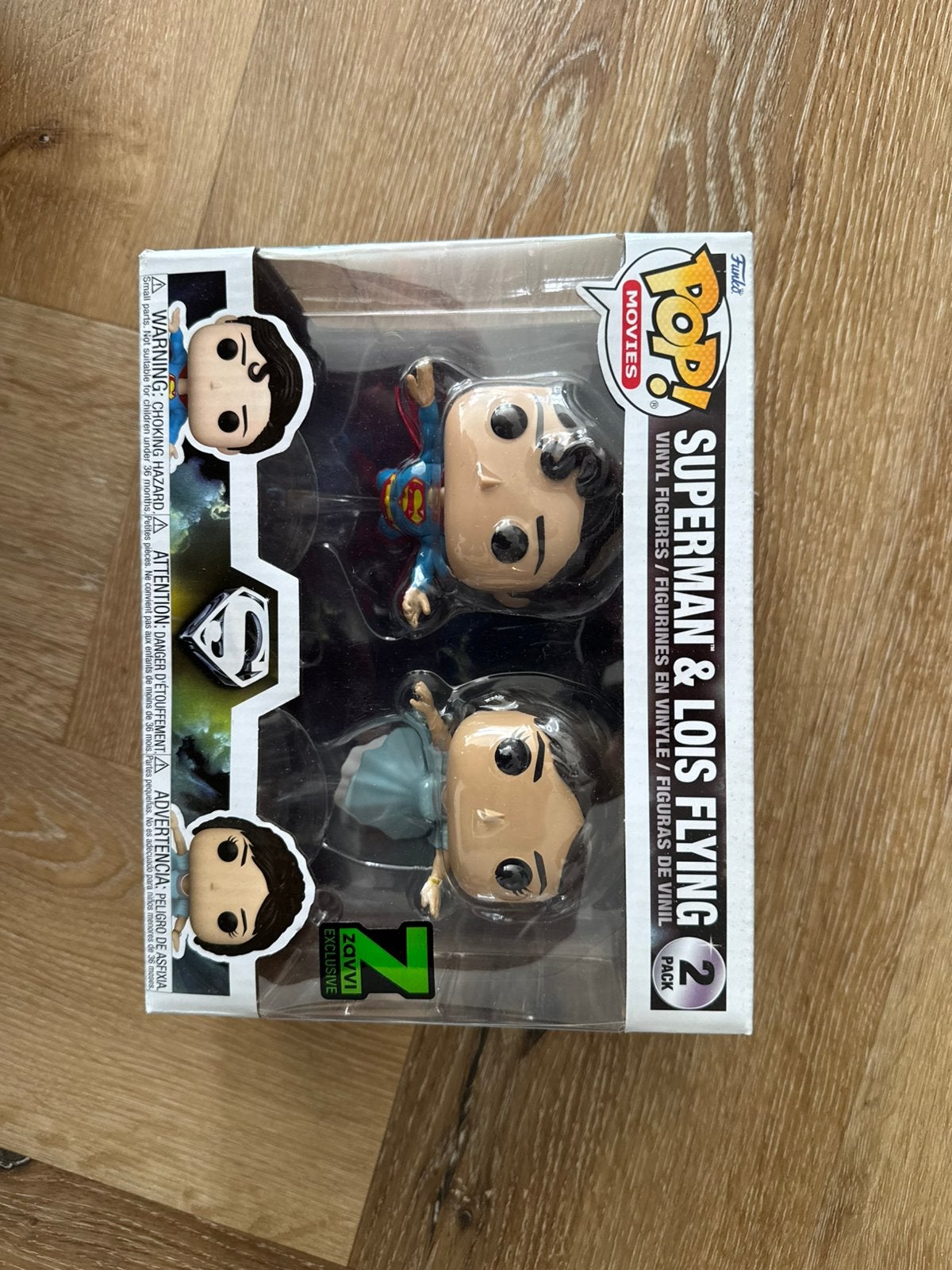 Funko Pop Superman & Lois Flying 2-Pack Zavvi, Verzamelen, Ophalen, Zo goed als nieuw