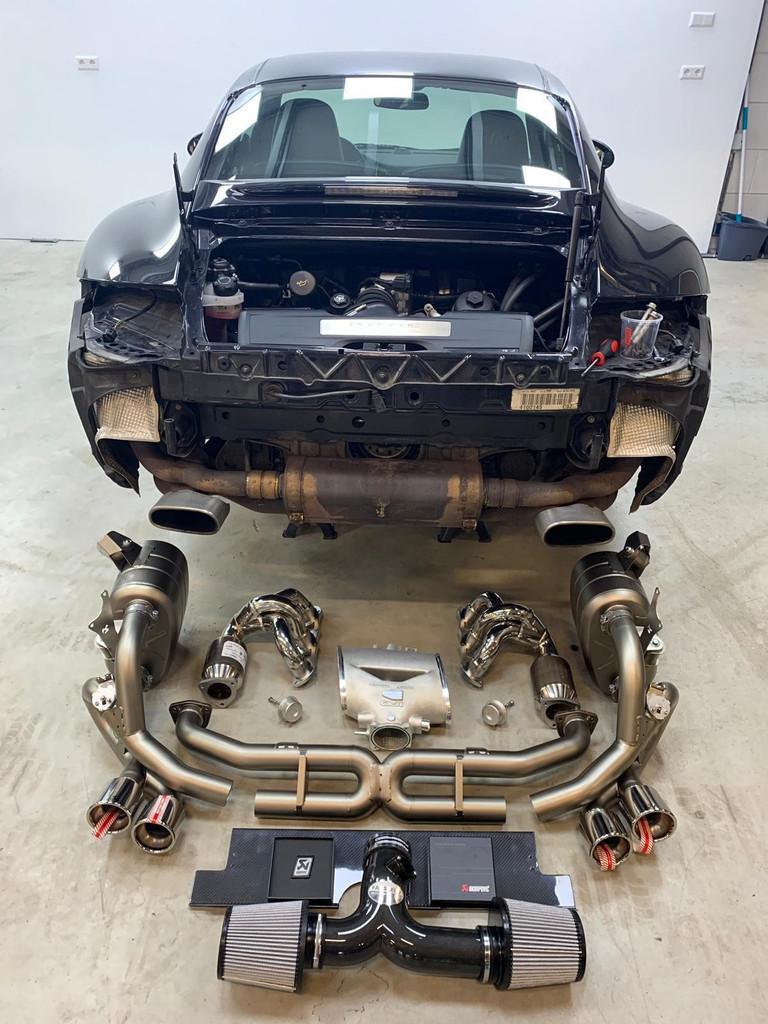 Porsche 911 3.6 Carrera 4 voor 65000,= euro aan VERNIEUWD, Auto's, Porsche, Automaat, Euro 5, Gebruikt, Zwart