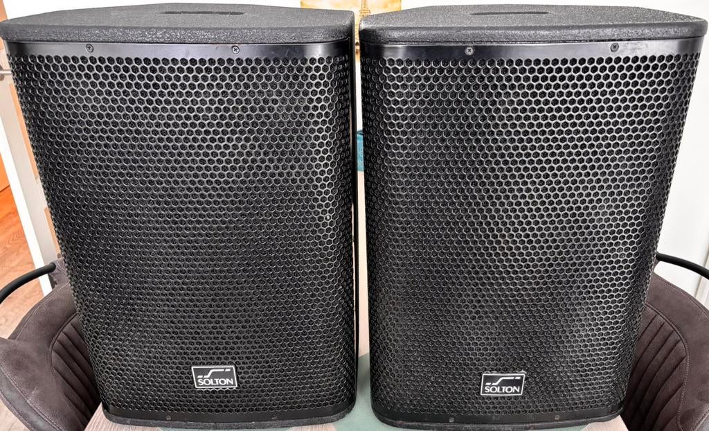 Solton MF300AL actieve speakers 2 stuks, Muziek en Instrumenten, Versterkers | Keyboard, Monitor en PA, Ophalen, Zo goed als nieuw