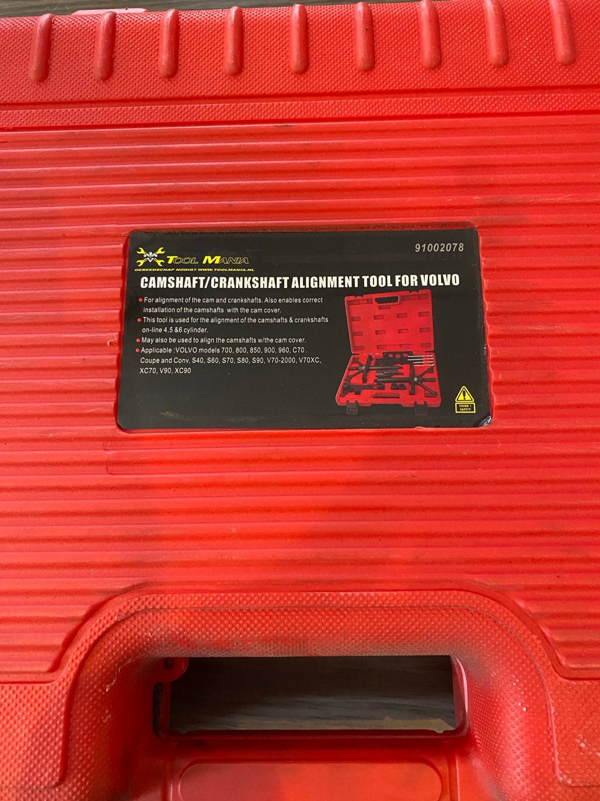 Volvo Distributie Gereedschap - Nokkenas/Krukas Afstelset, Ophalen, Gebruikt, Volvo