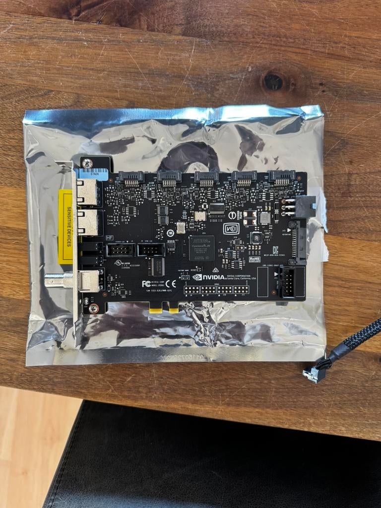 NVIDIA Sync Pro II (Quadro Sync II) kaart, Computers en Software, Ophalen of Verzenden, Zo goed als nieuw