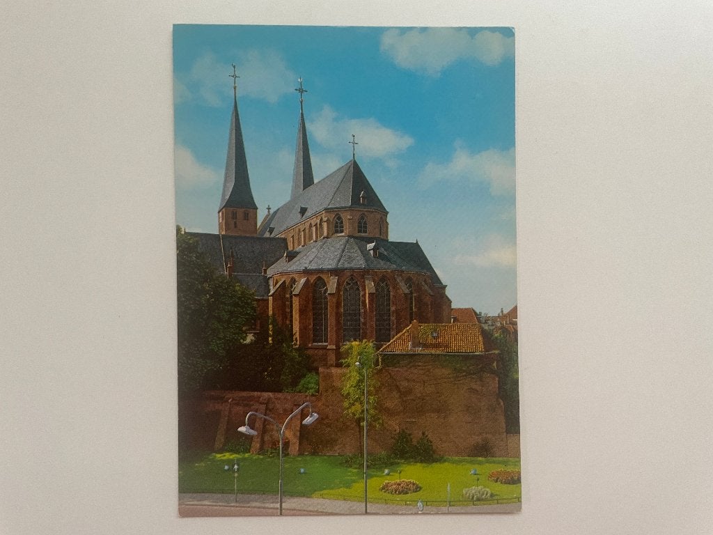 D234 Ansichtkaart Deventer : Berg Kerk, Verzamelen, Ansichtkaarten | Nederland, Ongelopen, Overijssel, 1980 tot heden, Ophalen of Verzenden
