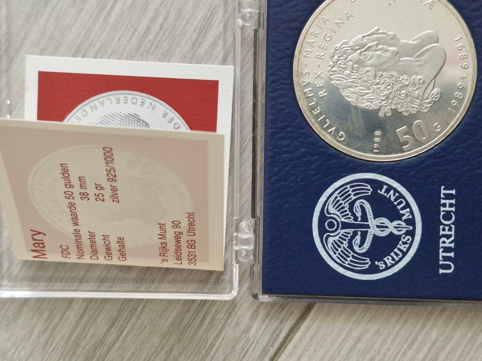 50 gulden munt zilver, Ophalen of Verzenden, Koningin Beatrix, 50 gulden, Zilver