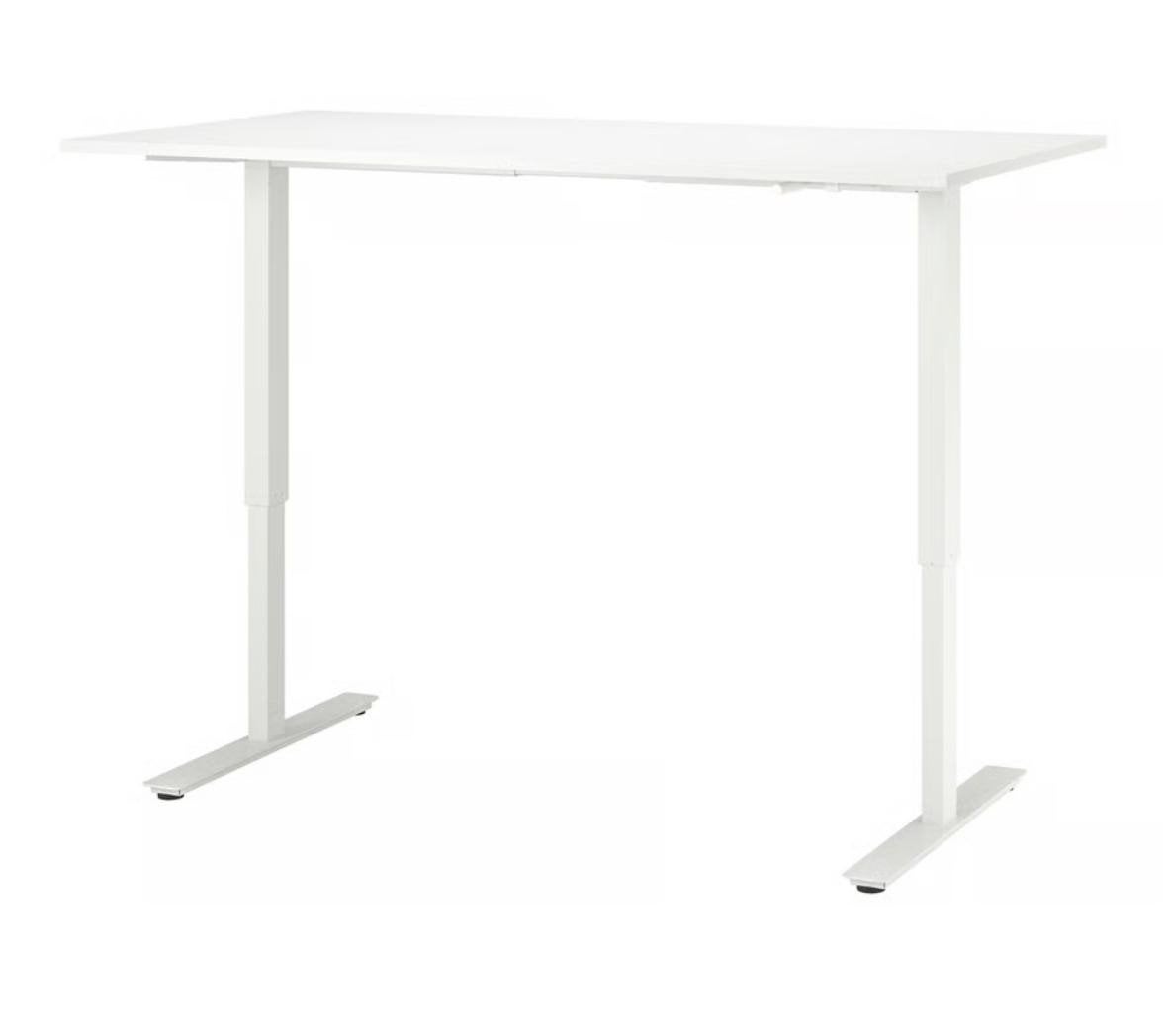 In hoogte verstelbaar bureau - 120x70cm - Zeer goede staat, Huis en Inrichting, Bureaus, Ophalen, In hoogte verstelbaar, Zo goed als nieuw