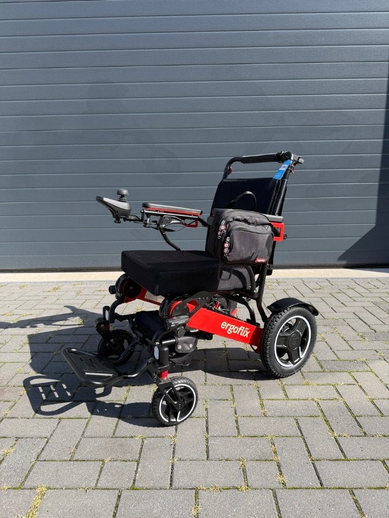 ErgoFlix Elektrische rolstoel (Demo kortingen), Ophalen, Inklapbaar, Nieuw, Elektrische rolstoel
