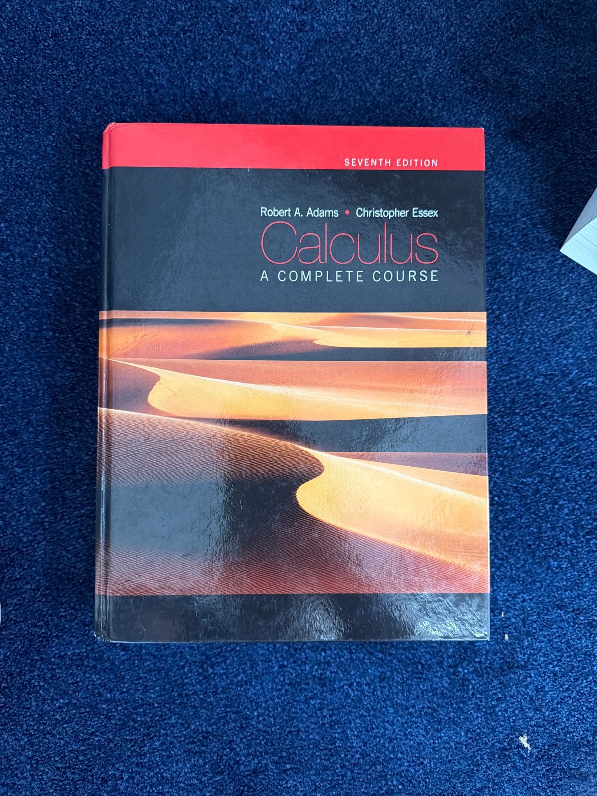 Calculus: A Complete Course - Robert A. Adams (7e editie), Ophalen of Verzenden, Beta, Gelezen, WO