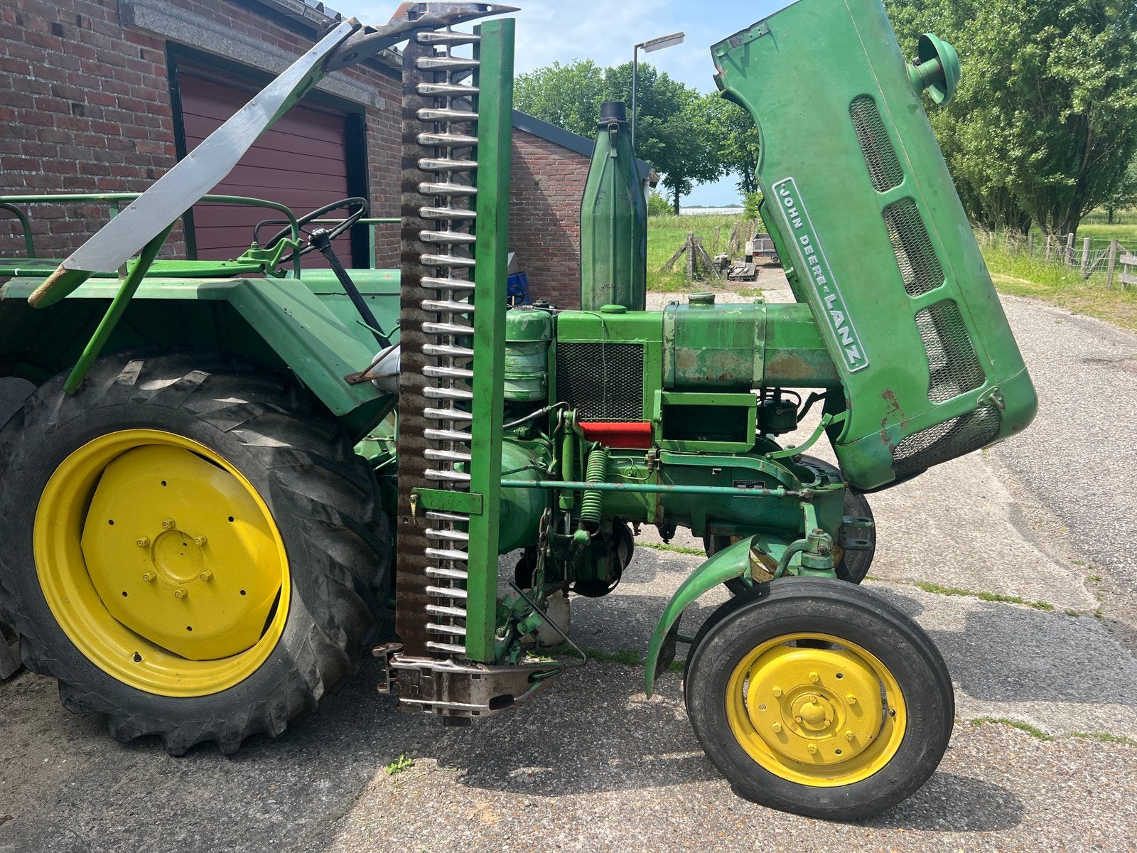 John Deere Lanz.  20-16, Ophalen, Zo goed als nieuw