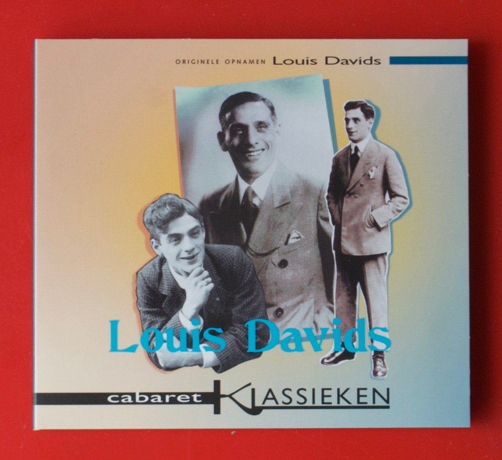 cd Louis Davids cabaret klassieken uit 1999 + De kleine man, Ophalen of Verzenden, Modernisme tot heden, Gebruikt, Vocaal