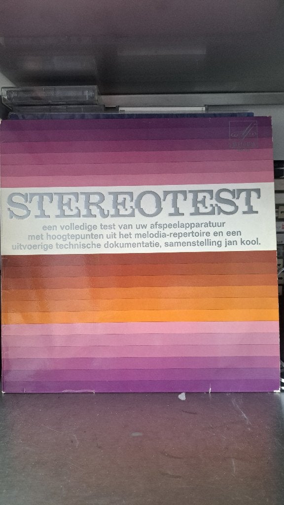 lp Stereotest (Z268-158), Ophalen of Verzenden, Zo goed als nieuw, 12 inch