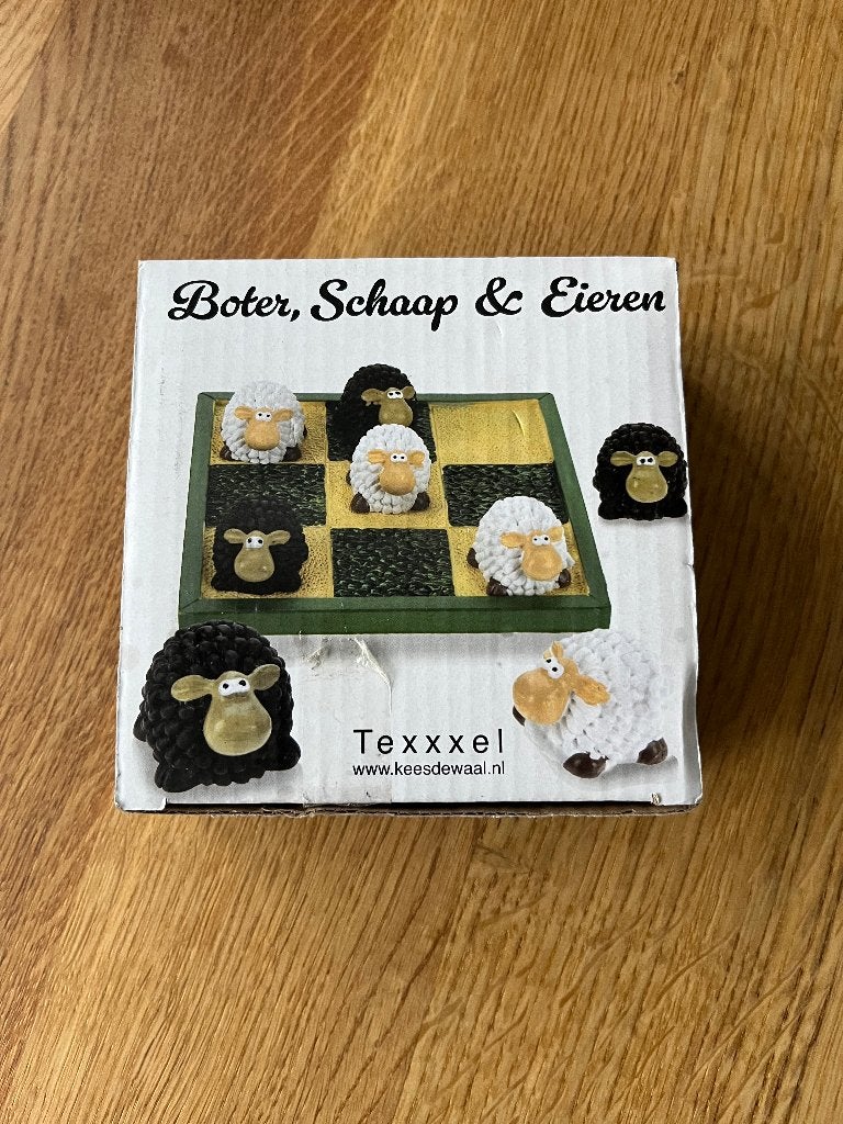 Boter, Schaap & Eieren Texxxel - Reisspel, Texxxel, Een of twee spelers, Ophalen of Verzenden, Zo goed als nieuw