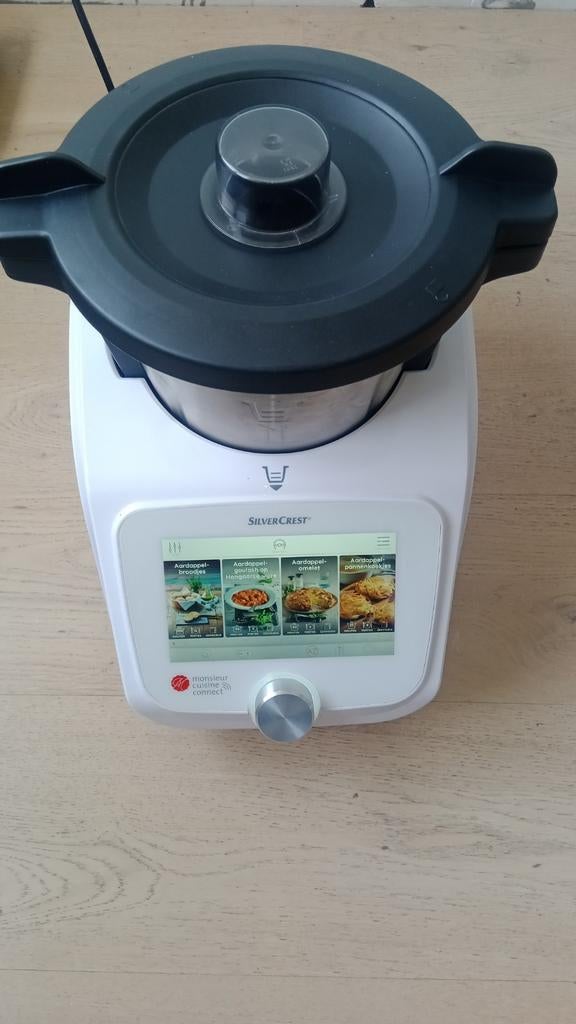 Monsieur Cuisine Connect, Witgoed en Apparatuur, Keukenmixers, 4 liter of meer, Ophalen, Zo goed als nieuw, 3 snelheden of meer