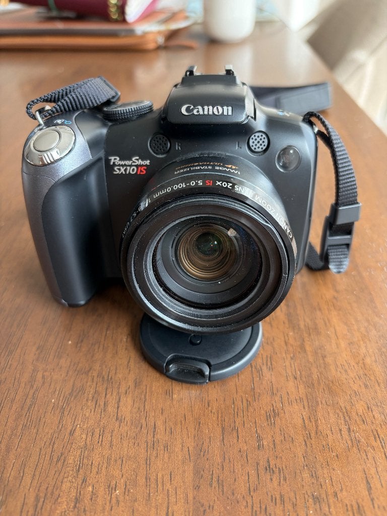 Canon PowerShot SX10 IS Bridgecamera met opbergtas, Audio, Tv en Foto, Fotocamera's Digitaal, Gebruikt, Canon, Ophalen of Verzenden