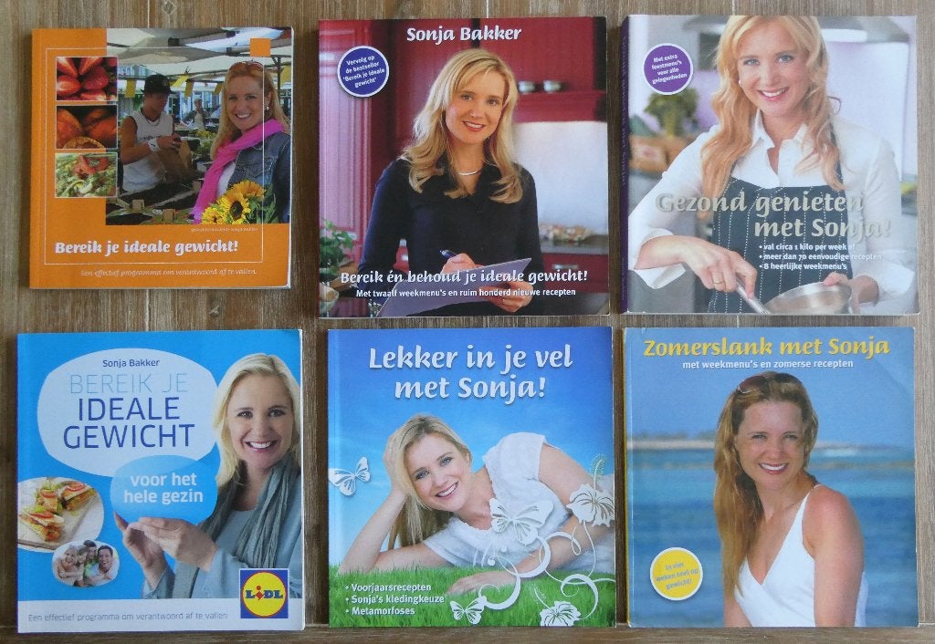Sonja Bakker - Bereik je ideale gewicht oa Zomerslank, Boeken, Ophalen of Verzenden, Zo goed als nieuw, Sonja Bakker