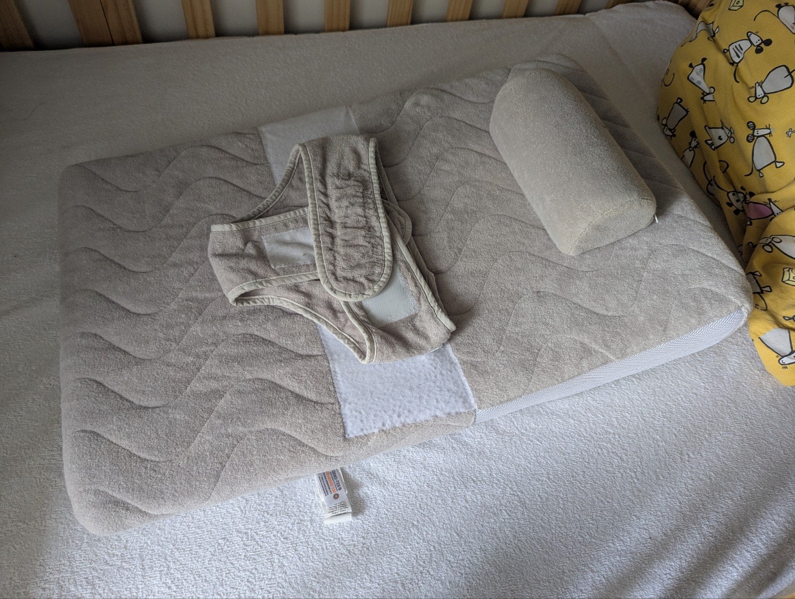 Baby reflux kussen met klittenband riem, Ophalen of Verzenden
