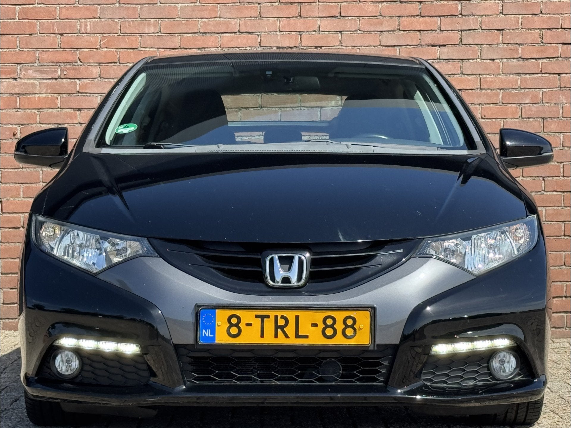 Honda Civic 1.8 GT AUTOMAAT | CLIMA! | CAMERA! | LM. VELGEN!, Auto's, Euro 5, Stof, Gebruikt, Zwart
