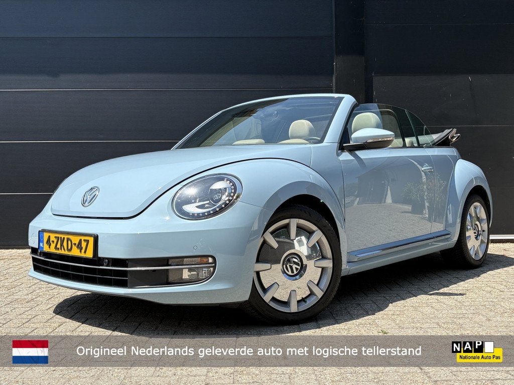 Volkswagen Beetle Cabriolet 1.4 TSI Design | Automaat | Navi, Auto's, Volkswagen, Euro 5, Gebruikt, Beetle (Kever), Cabriolet