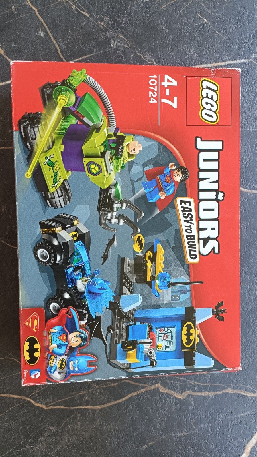 Lego Juniors 10724 Batman & Superman vs Lex Luthor, Gebruikt, Overige thema's, Lego, Ophalen of Verzenden