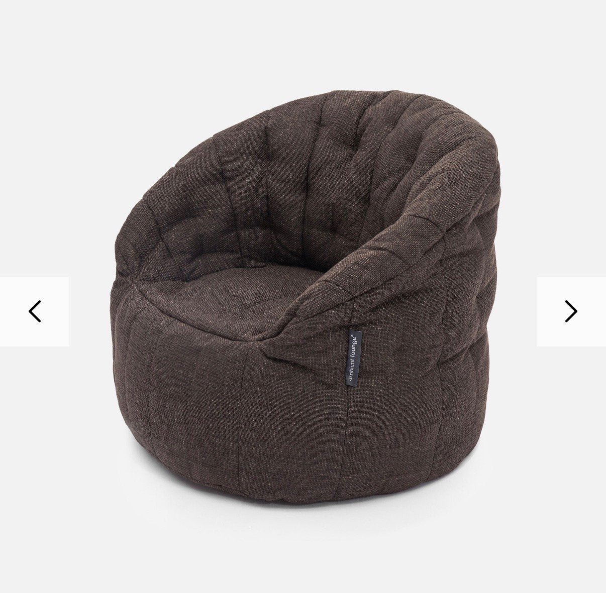 Ambient Lounge zitzak en poef - Zo goed als nieuw, Ophalen, Bean Bag, 100 tot 125 cm, Zo goed als nieuw