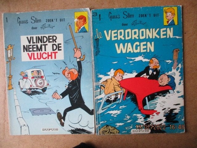 adv5714 guus slim, Boeken, Eén stripboek, Ophalen, Gelezen