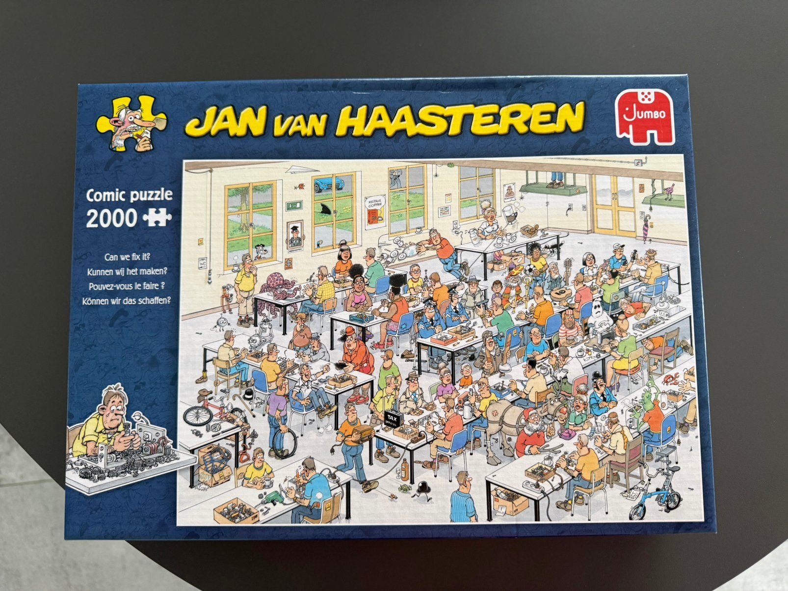 Jan van Haasteren 2000 stukjes Kunnen wij het maken., Ophalen, Meer dan 1500 stukjes, Zo goed als nieuw, Legpuzzel