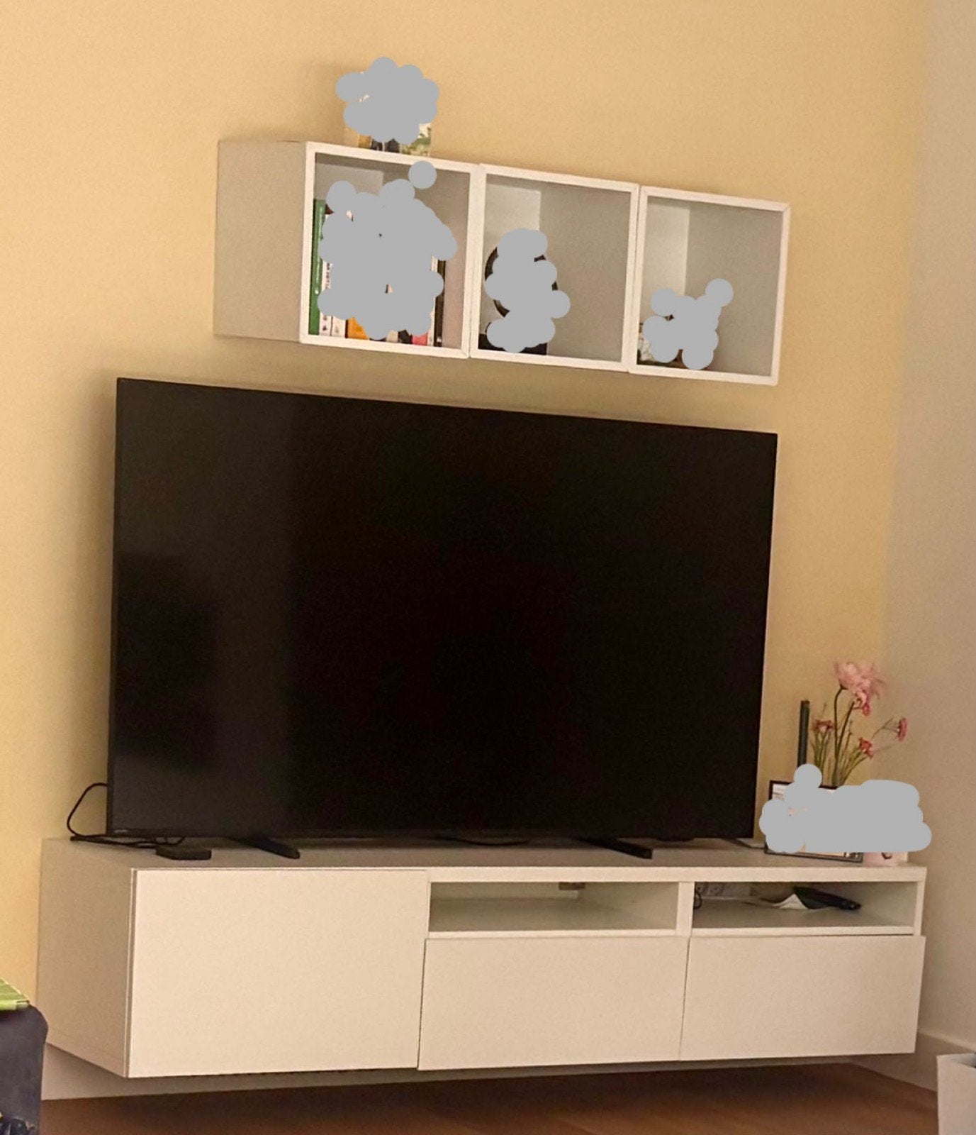 IKEA Besta tv meubel, Huis en Inrichting, Ophalen, Zo goed als nieuw, 25 tot 50 cm, Minder dan 100 cm