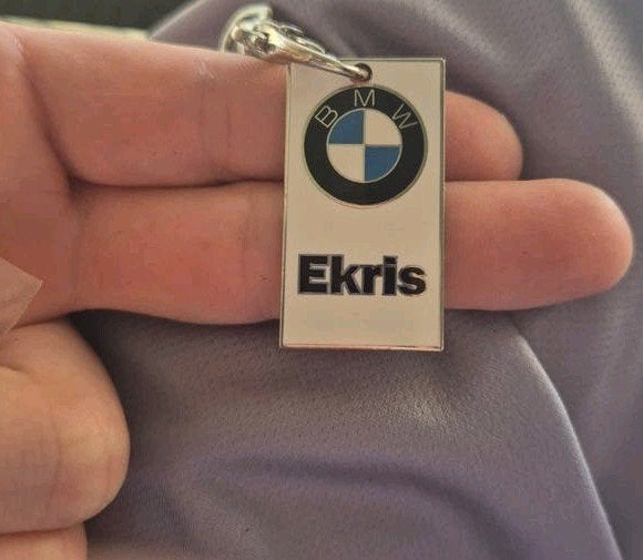 BMW Oldschool Sleutelhanger - Ekris, Verzamelen, Sleutelhangers, Ophalen of Verzenden, Nieuw, Merk