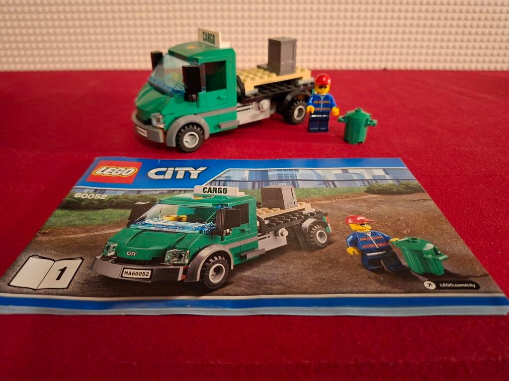 LEGO TREIN 60052 TRANSPORTAUTO, Ophalen of Verzenden, Gebruikt