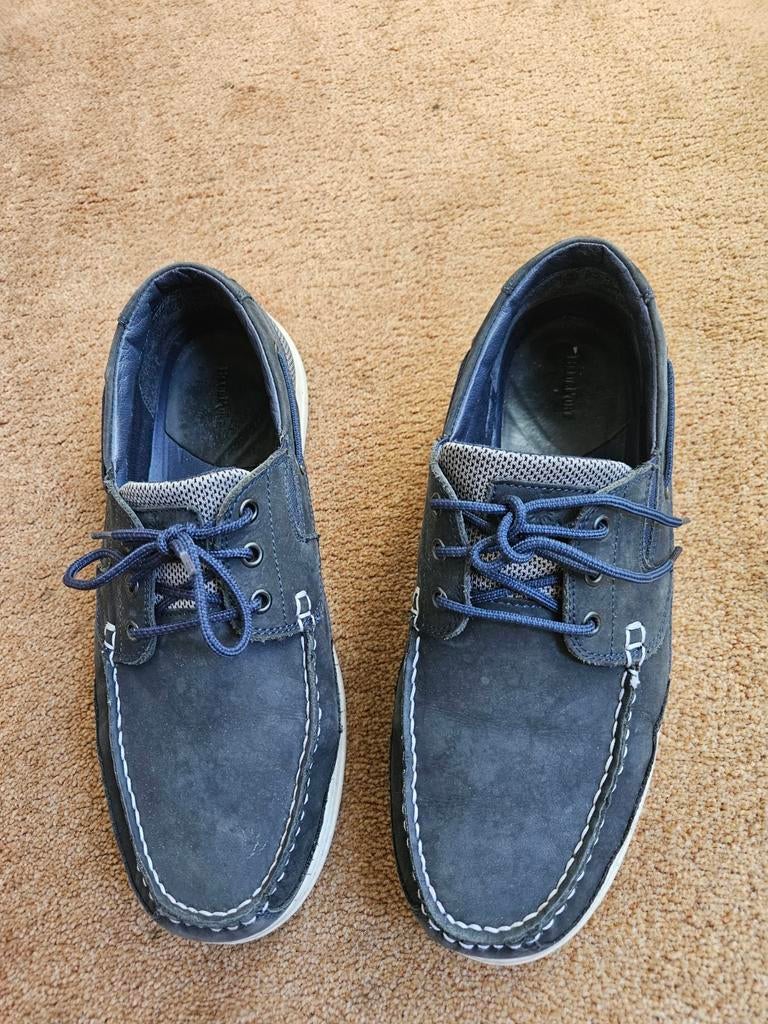 Bootschoenen, Blauw, Ophalen of Verzenden, Gedragen, Bleu port