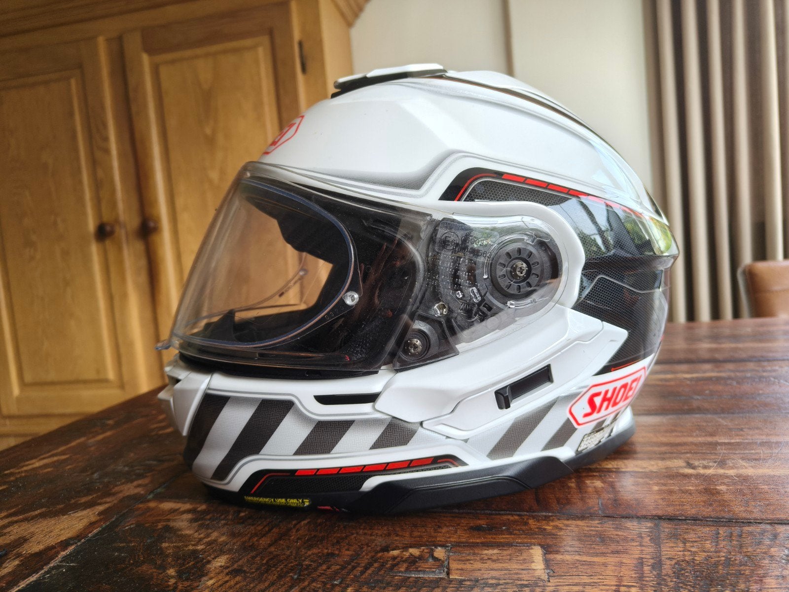 Shoei GT Air 3  integraalhelm maat S, Ophalen of Verzenden, Tweedehands, Systeemhelm, Shoei