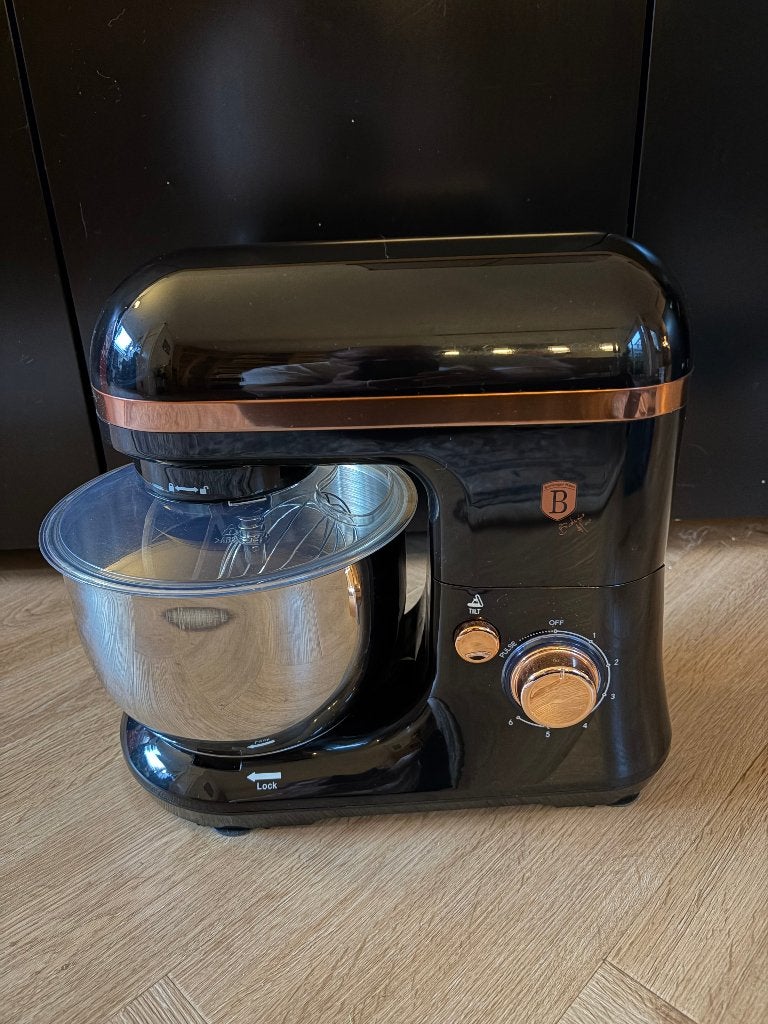 Berlinger Haus Keukenmachine BH-9019, 4 liter of meer, Ophalen, Zo goed als nieuw, 3 snelheden of meer