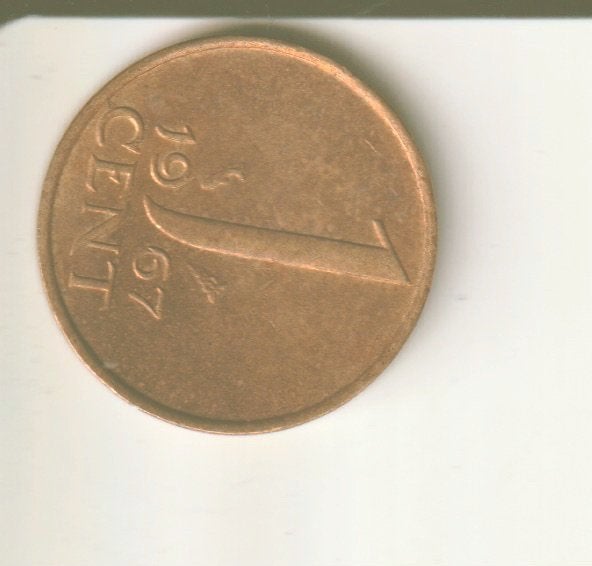 1 cent 1967 nederland, Verzenden, Koningin Juliana, 1 cent