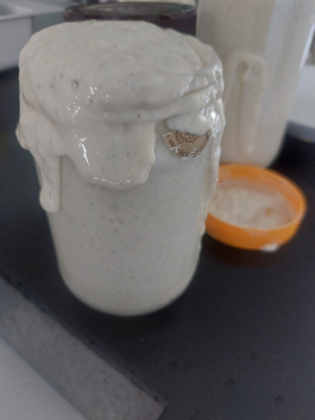 actieve zuurdesem starter, Diversen, Ophalen